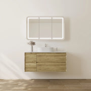 Brooklyn 1200mm Ashwood Oak Wall Hung Vanity