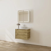 Brooklyn 750mm Ashwood Oak Wall Hung Vanity
