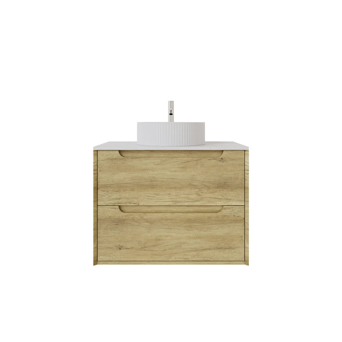 Brooklyn 750mm Ashwood Oak Wall Hung Vanity