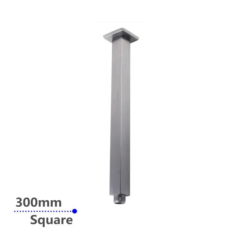 300mm Brushed Nickel Ceiling Shower Arm