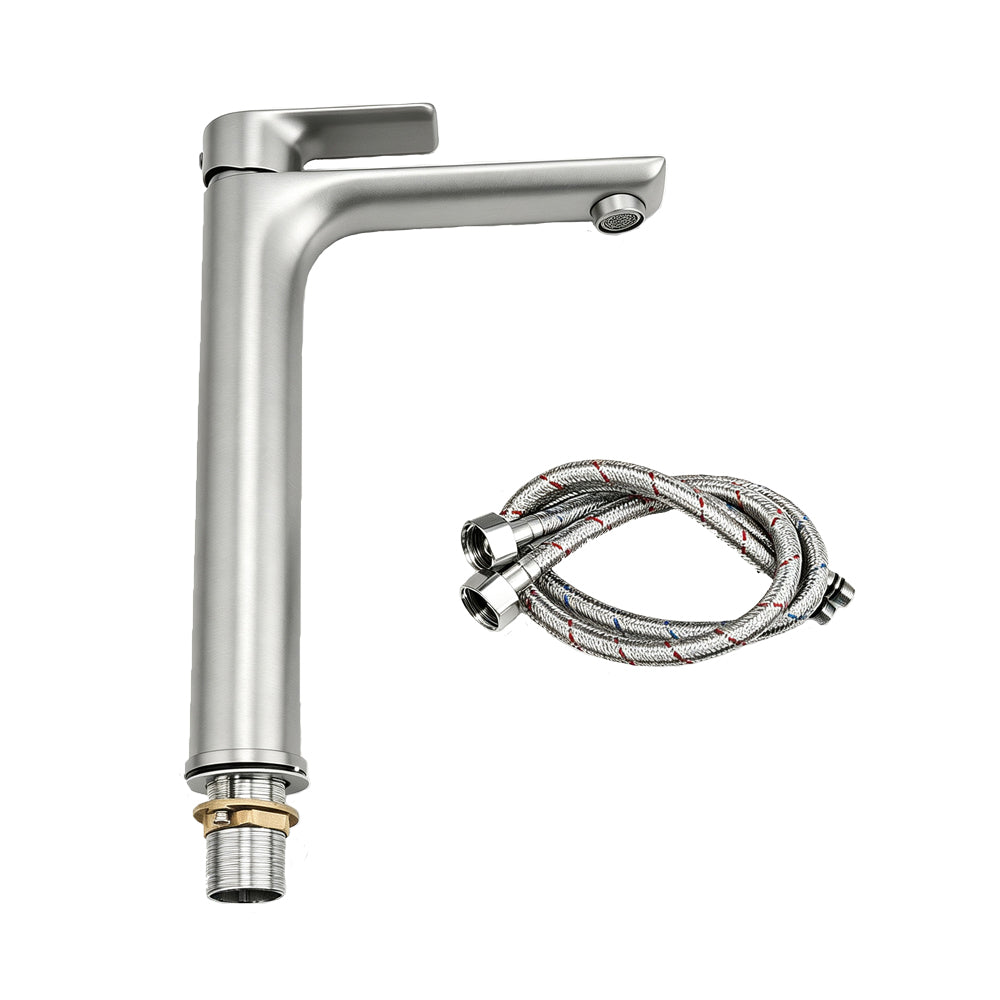 VOG - Brushed Nickel Tall Basin Mixer