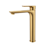 VOG - Brushed Brass Tall Basin Mixer