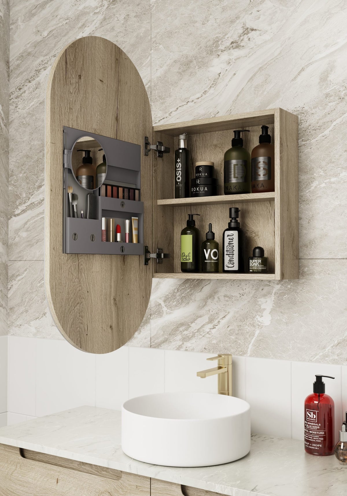 Mia Beau Monde Shaving Cabinet