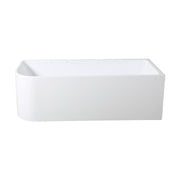Casey 1400mm Right Corner Fit Freestanding Bath Tub