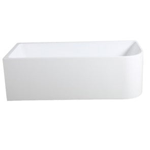 Casey 1400mm Left Corner Fit 510mm High Freestanding Bath Tub
