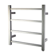 Chrome Heated Towel Rack 4 Bars