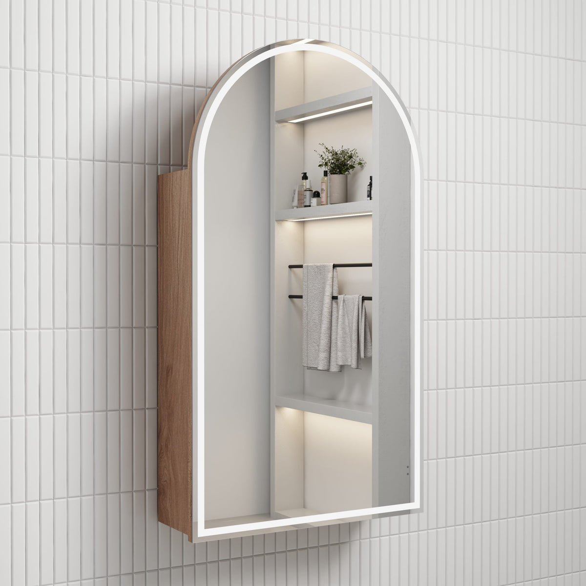 Mia Canterbury LED Shaving Cabinet