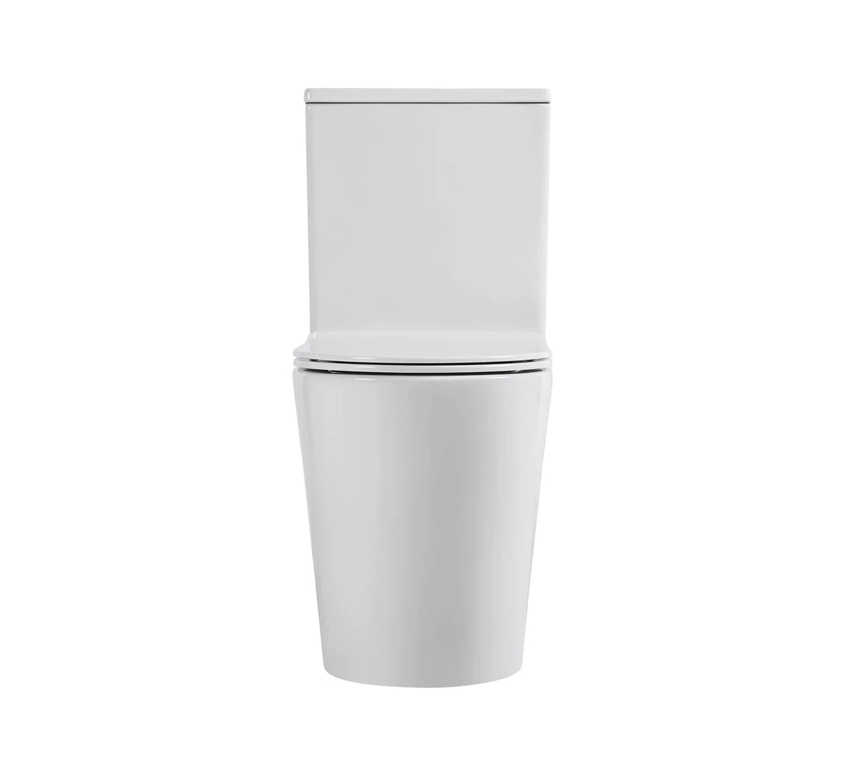 Caspian Tornado Rimless Quiet/Silent Flush Back To Wall Toilet Suite