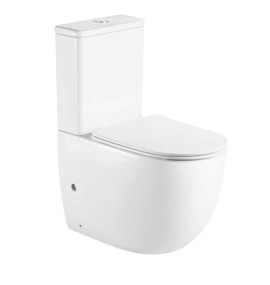 Cera Rimless Back-to-Wall Toilet Suite