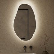 Evanston 530mm Frameless With Frosted Frame Back Lit LED Mirror