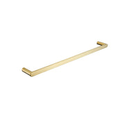 Elite Single Towel Rail 800mm Brushed Gold