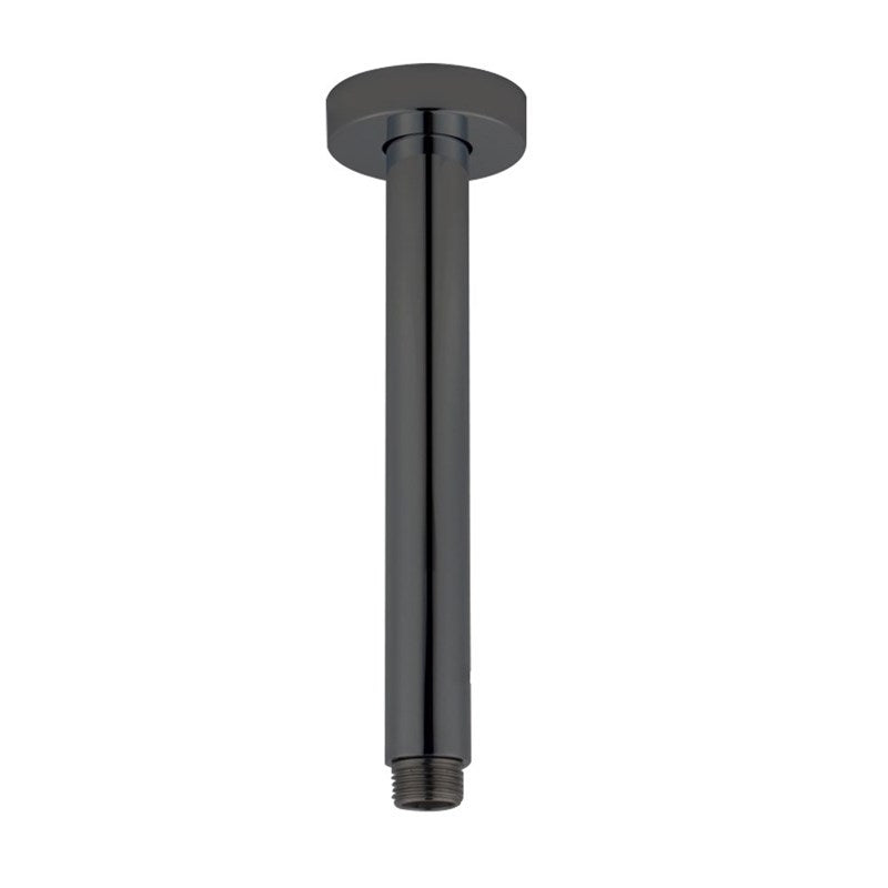 200mm Gunmetal  Ceiling Shower Arm