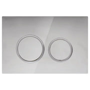 Chrome R&T Round Flush Plate