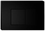 Black R&T Square Flush Plate