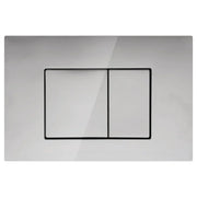 Chrome R&T Square Flush Plate