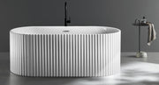 Nyx Fluted Freestanding Bath tub | 1500 x 750mm Bagno D'Oro