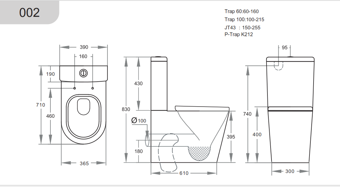 Stella Back to wall Rimless Toilet Suite