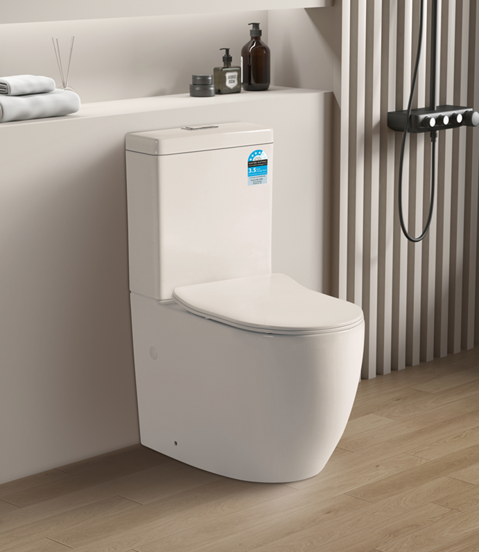 Veda BTW Rimless Toilet Suite