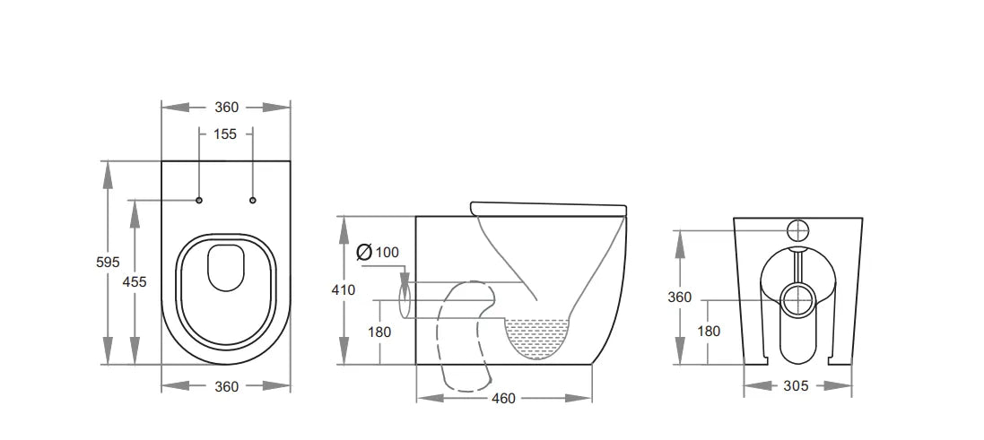 Vex Geberit inwall floor toilet suite