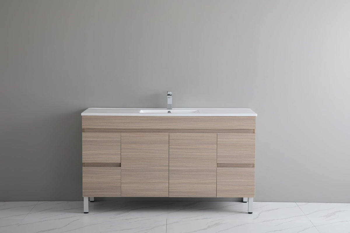 Stella Oak 1500mm Single Bowl Floor Standing Vanity