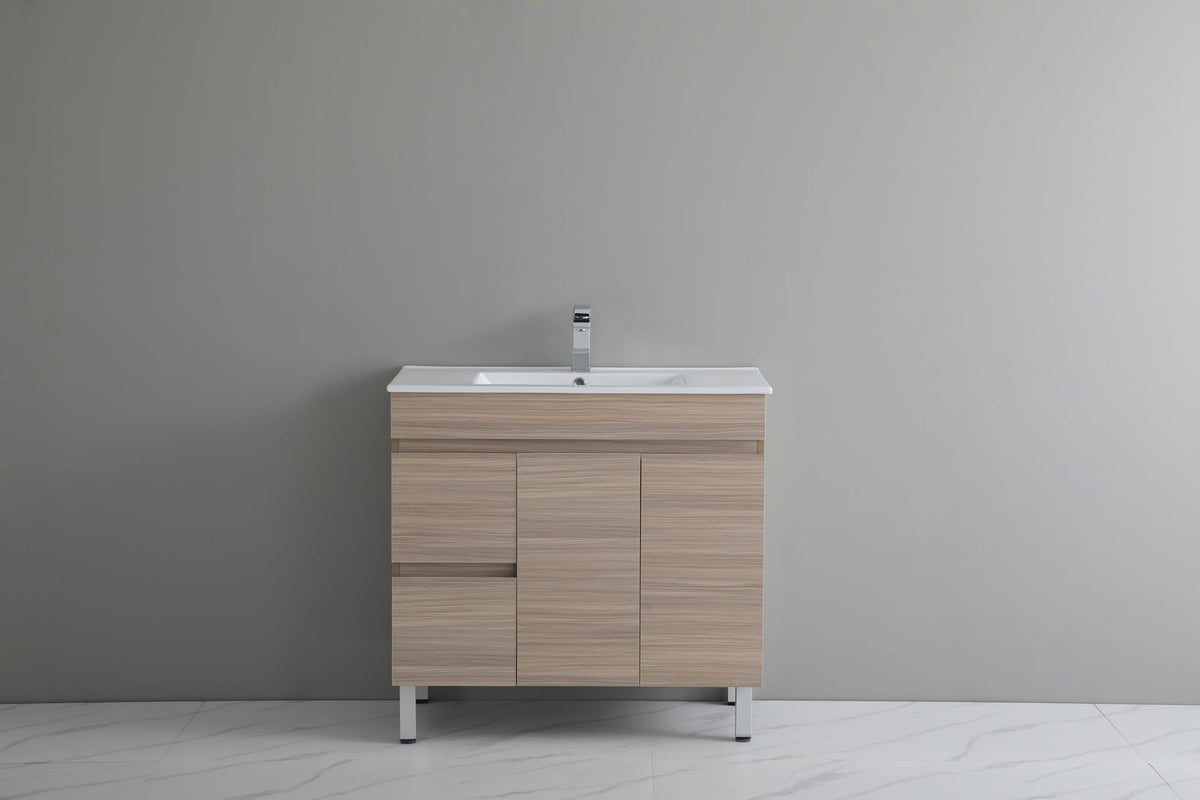 Stella Oak 900mm Floor Standing Vanity
