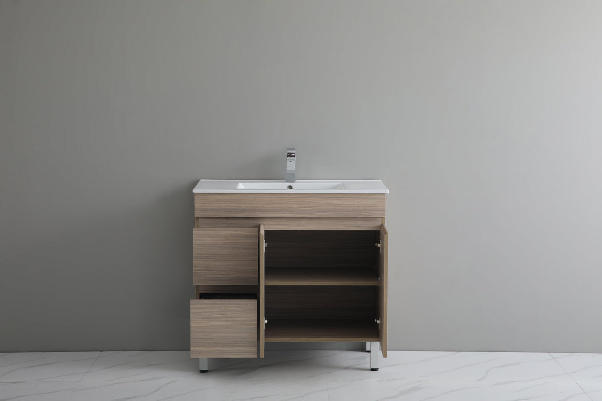 Stella Oak 900mm Floor Standing Vanity