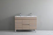 Stella Oak 1200mm Double Bowl Floor Standing Vanity