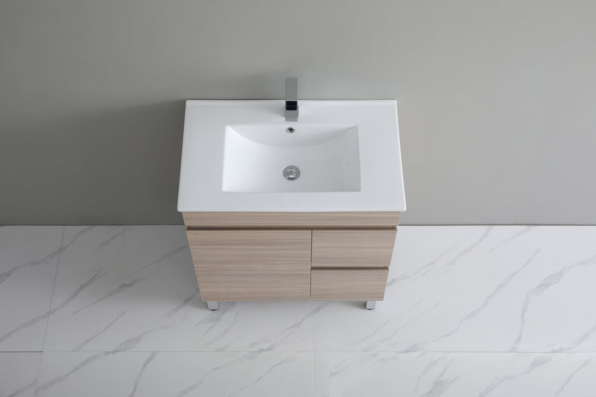 Stella Oak 750mm Floor Standing Vanity