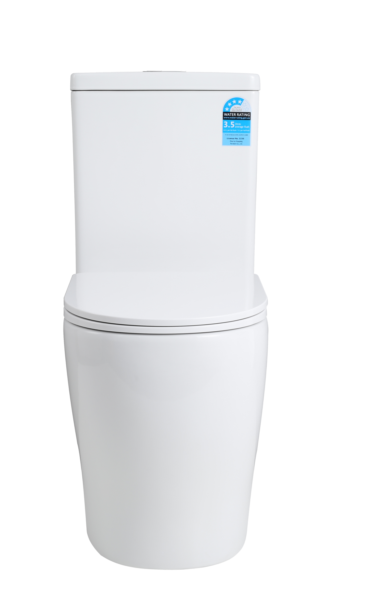Zeus Rimless Tornado Toilet Suite