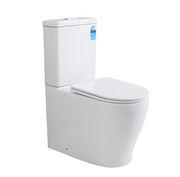 Zeus Rimless Tornado Toilet Suite