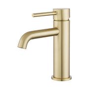LUCID - Light Brushed Brass Basin Mixer
