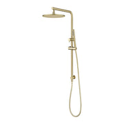 Light Brushed Gold Multifunction Shower Rail