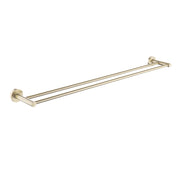 LUCID - Light Brused Brass 790mm Cuttable Double Towel Rail