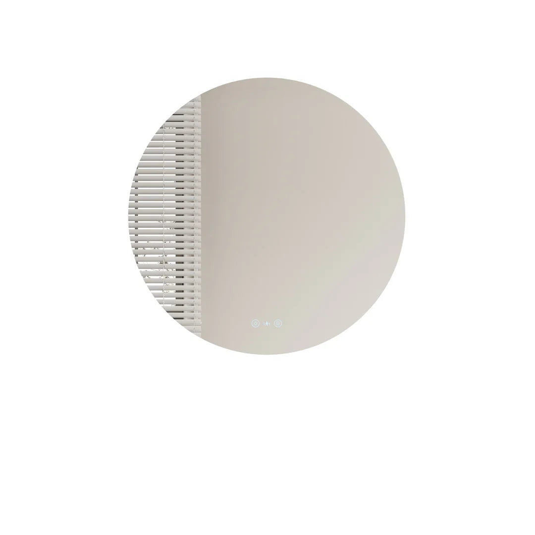 Luna 600mm LED Round Mirror