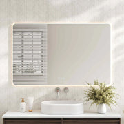 1200mm Luna LED Rectangular Mirrors