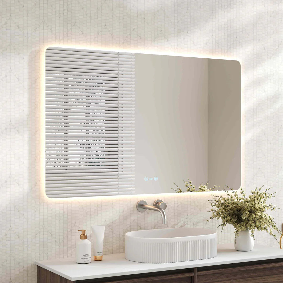 1200mm Luna LED Rectangular Mirrors