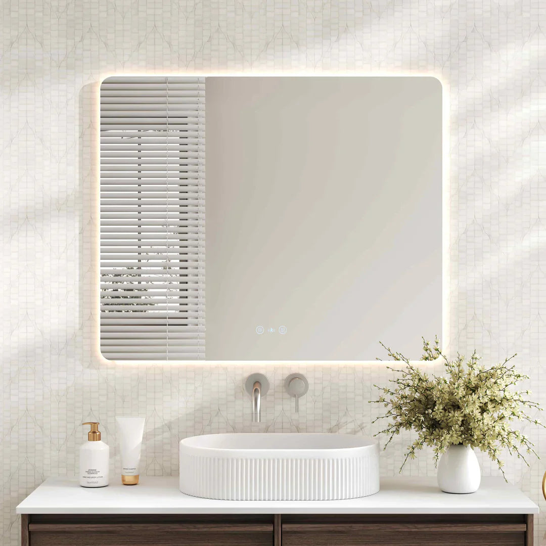 Luna 900mm LED Rectangular Mirrors