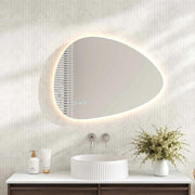 Luna 550×800mm LED Irregular Mirror