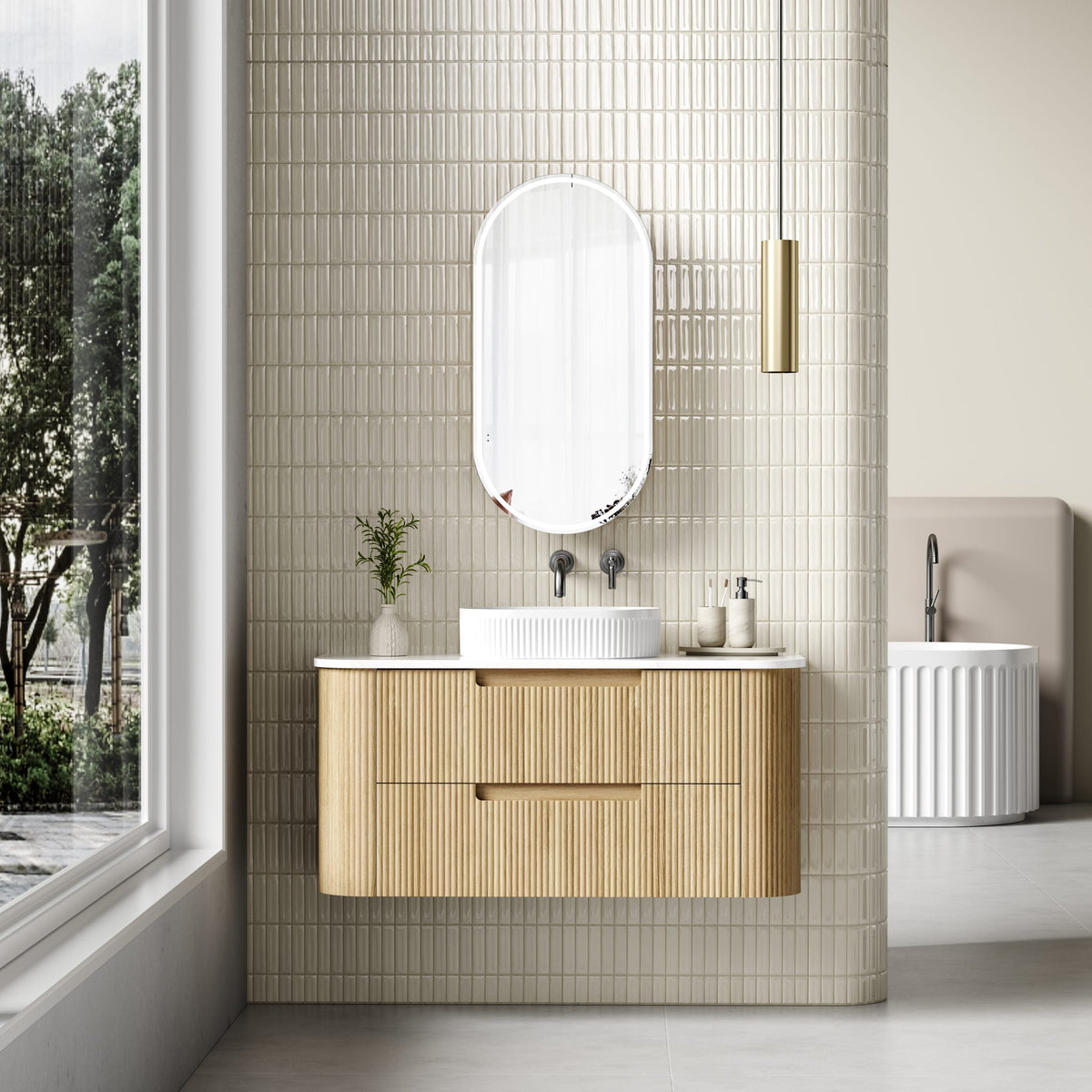 Varcelli 1200mm Tier Wall Hung Vanity