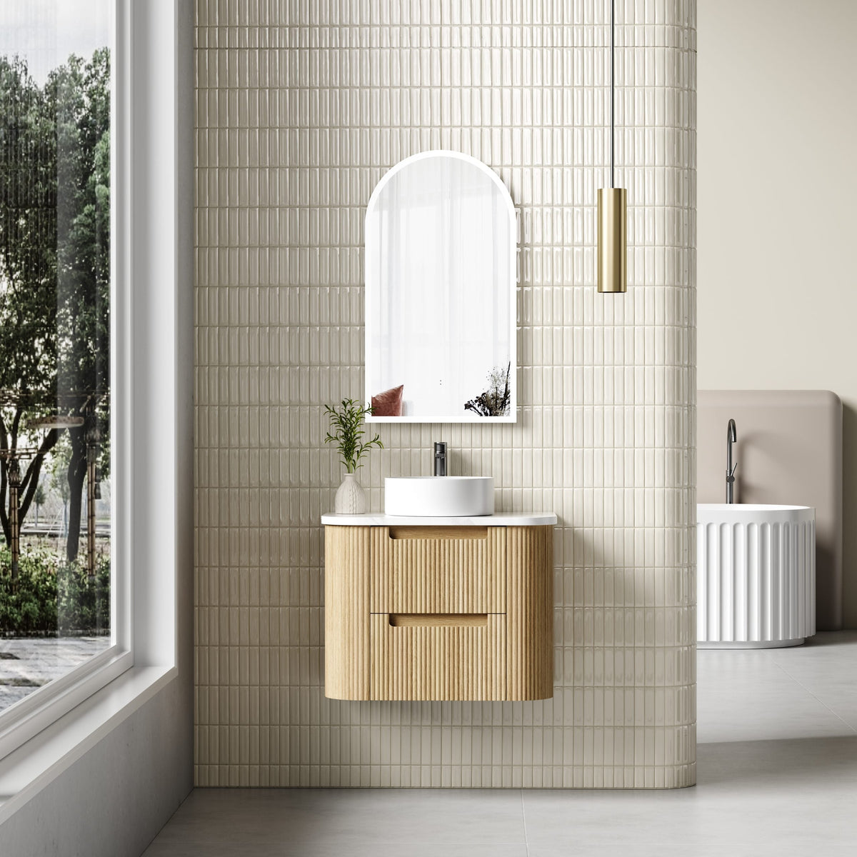 Varcelli 750mm Tier Wall Hung Vanity