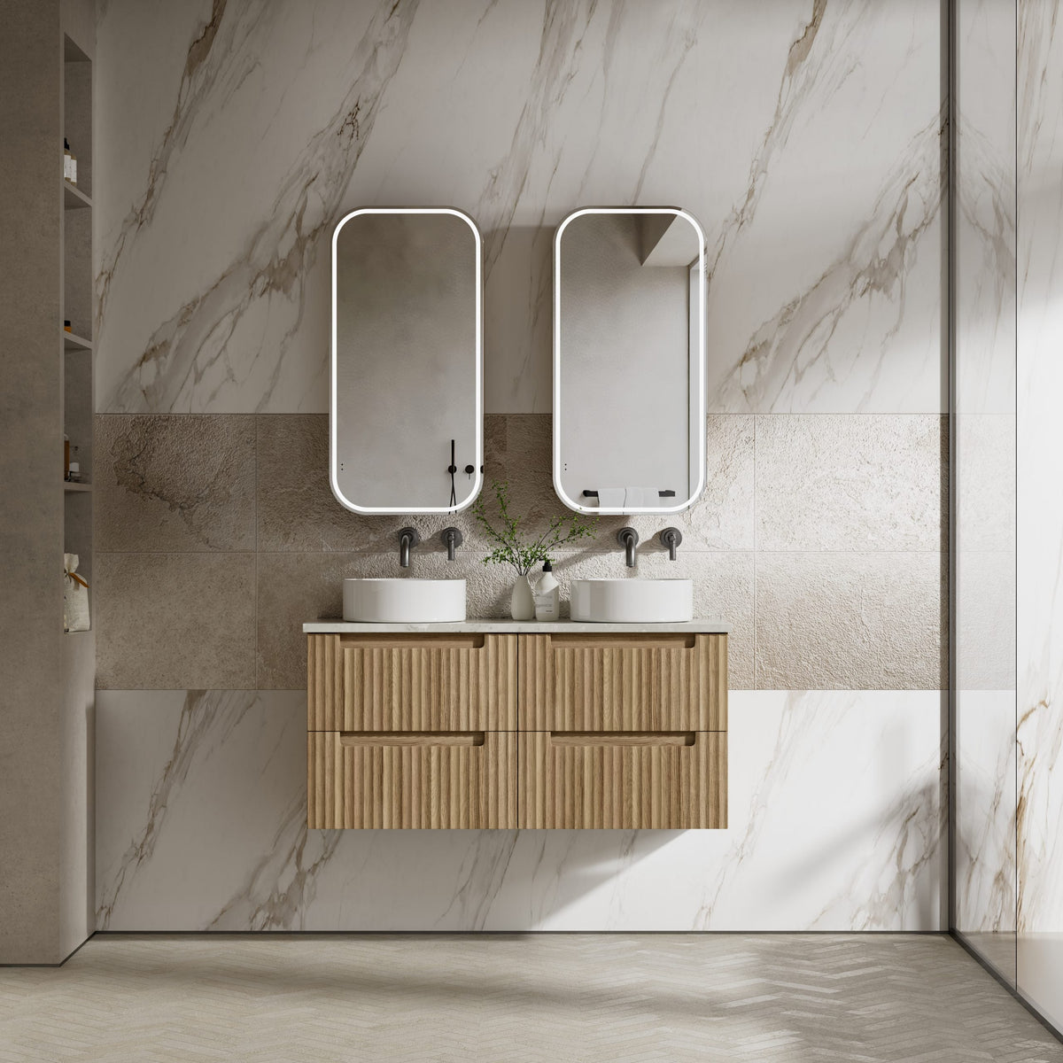 Lovina 1200mm Tier Wall Hung Vanity