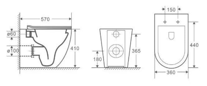 Norton 99 Wall-Faced Floor Pan