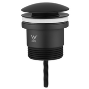 Black Pop Up Waste Universal