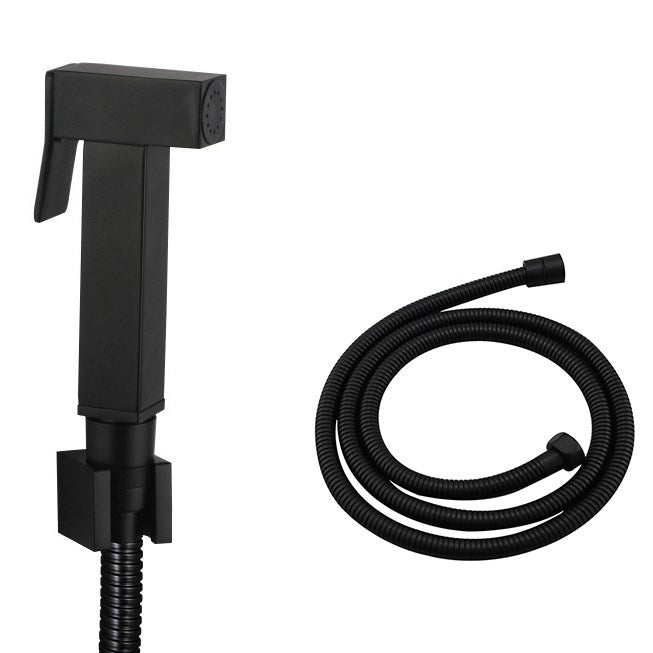 Matte Black Brass Toilet Bidet
