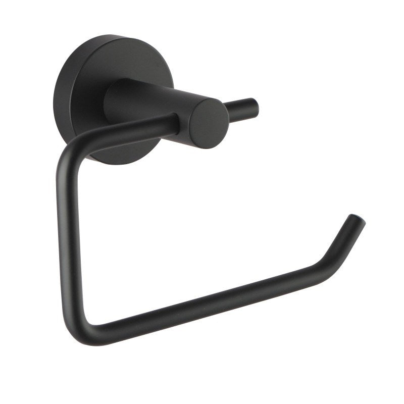 LUCID - Matt Black Toilet Paper Holder