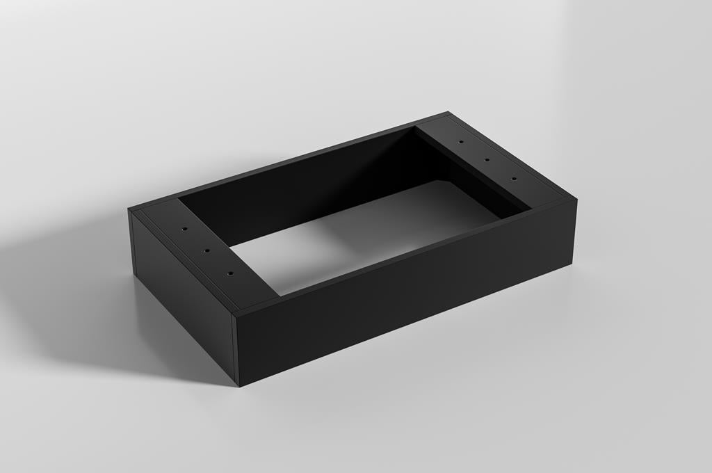 Brighton 750mm Matte Black Floor PVC Cabinet