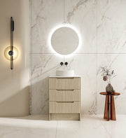 Rhea | Fluted Rhea Floor Standing Cabinet 600