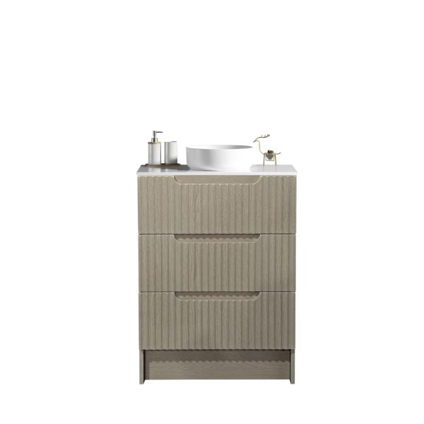 Rhea | Fluted Rhea Floor Standing Cabinet 600