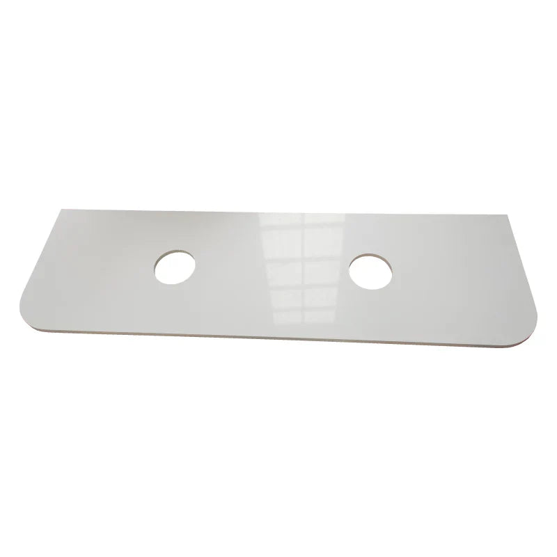 Rome 1500mm Fluted Matte White Wall-hung Vanity