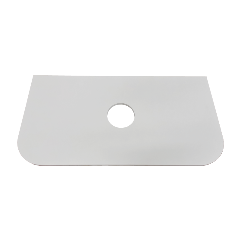 Rome 900mm Fluted Matte White Wall-hung Vanity